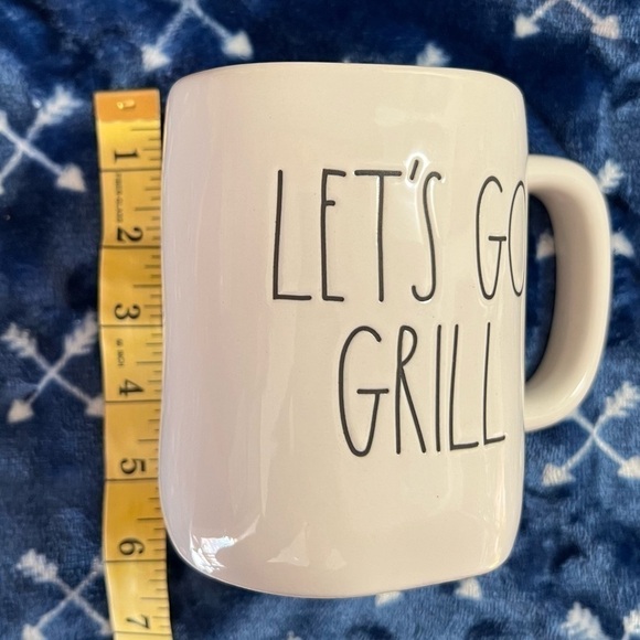 Let’s Go Grill Rae Dunn Ceramic Mug - Picture 8 of 8
